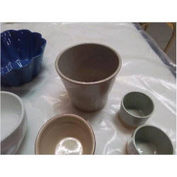 CACHE POT GRIS