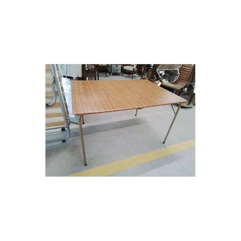 TABLE PLIANTE DE CAMPING VINTAGE 