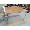 TABLE PLIANTE DE CAMPING VINTAGE 