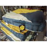 COUSSIN EXTÉRIEUR 50 X 50 VERT JAUNE GRIS