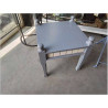PORTE POT BLANC MAUVE