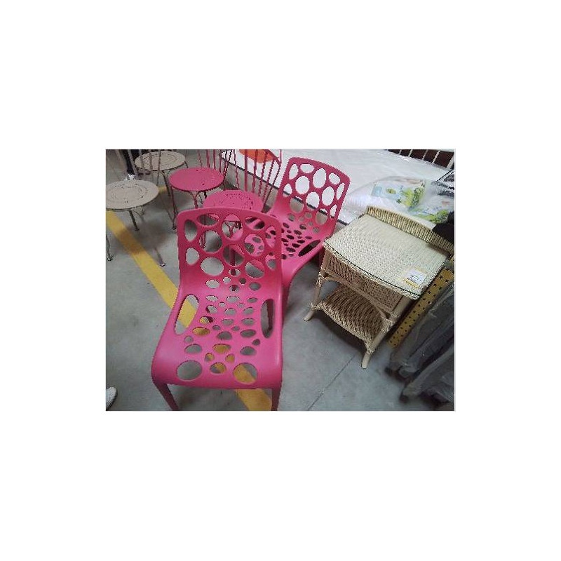 CHAISE AJOURÉE ROSE CALLIGARIS HERO