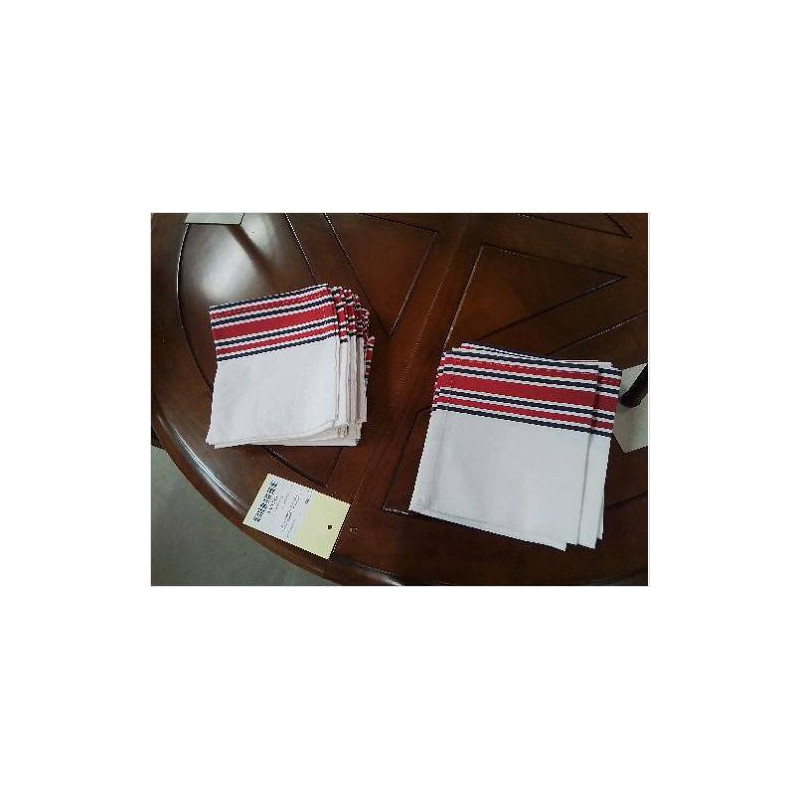 LOT 12 SERVIETTES BASQUES