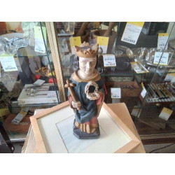 STATUETTE SAINT LOUIS PLATRE