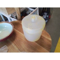POT VERRE JAUNE