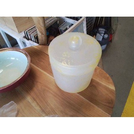 POT VERRE JAUNE