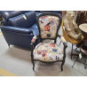 FAUTEUIL TISSU IMPRIME