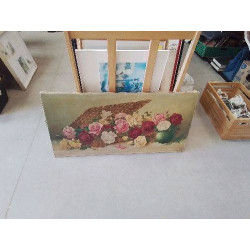 TOILE NATURE MORTE H.LAMARINE