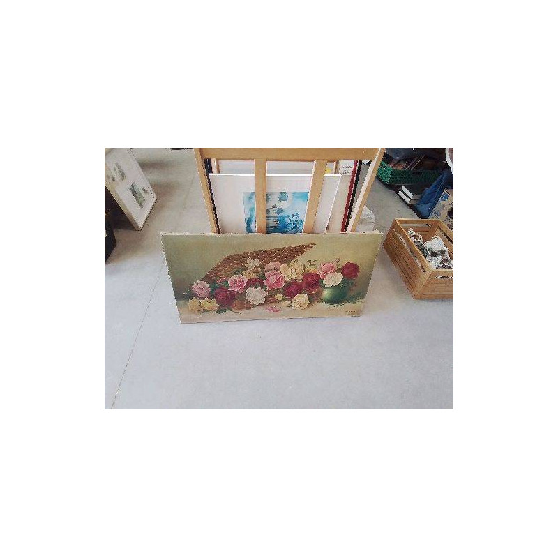 TOILE NATURE MORTE H.LAMARINE
