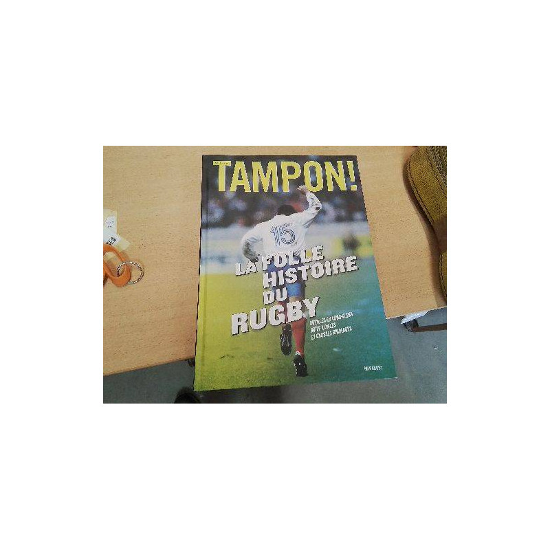LIVRE TAMPON HISTOIRE RUGBY