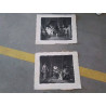 GRAVURE ANCIENNE SANS CADRE LEONARD DE VINCI OU HENRY IV