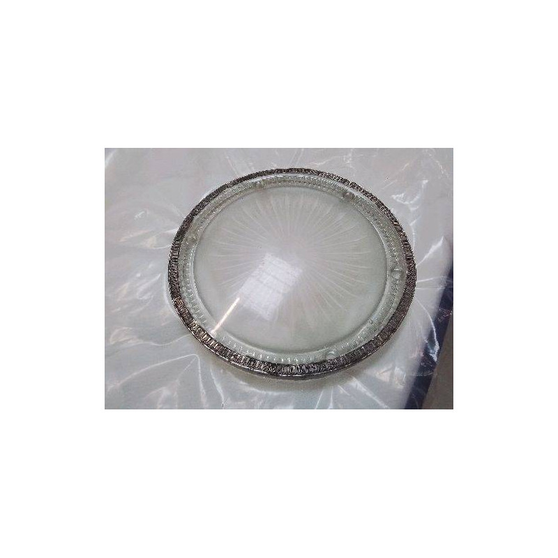 DESSOUS DE PLAT VERRE TOUR ARGENT