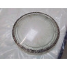 DESSOUS DE PLAT VERRE TOUR ARGENT