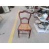 CHAISE BOIS CANNÉE 