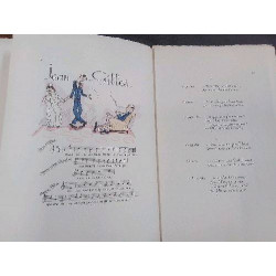 LIVRE ANC 40 GAULOISES CHANSONS DE SALLES DE GARDE EDITION PARCHEMIN