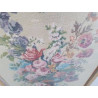CADRE TAPISSERIE ANC FLEURIE