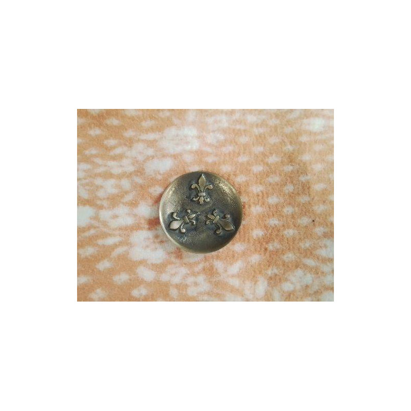 COUPELLE BRONZE FLEURS DE LYS