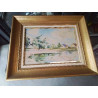 TABLEAU DORÉ AQUARELLE