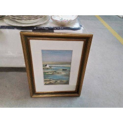 LITHO MANFRED PAYSAGE MARIN