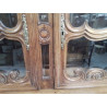 BUFFET VAISSELIER 2 PORTES 2 PORTES VITREES CLE B2