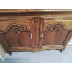 BUFFET VAISSELIER 2 PORTES 2 PORTES VITREES CLE B2