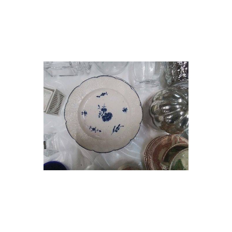 ASSIETTE PORCELAINE CHANTILLY