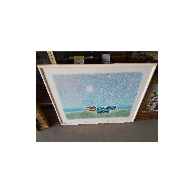 LITHOGRAPHIE LE GUEN BATEAUX