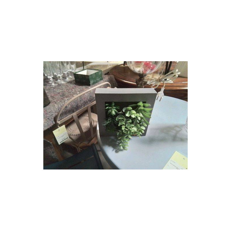 CADRE DECO FLEURS ARTIF