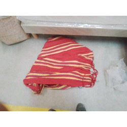 HAMAC RAYÉ ROUGE JAUNE