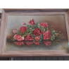TABLEAU PEINTURE BOUQUET DE ROSES