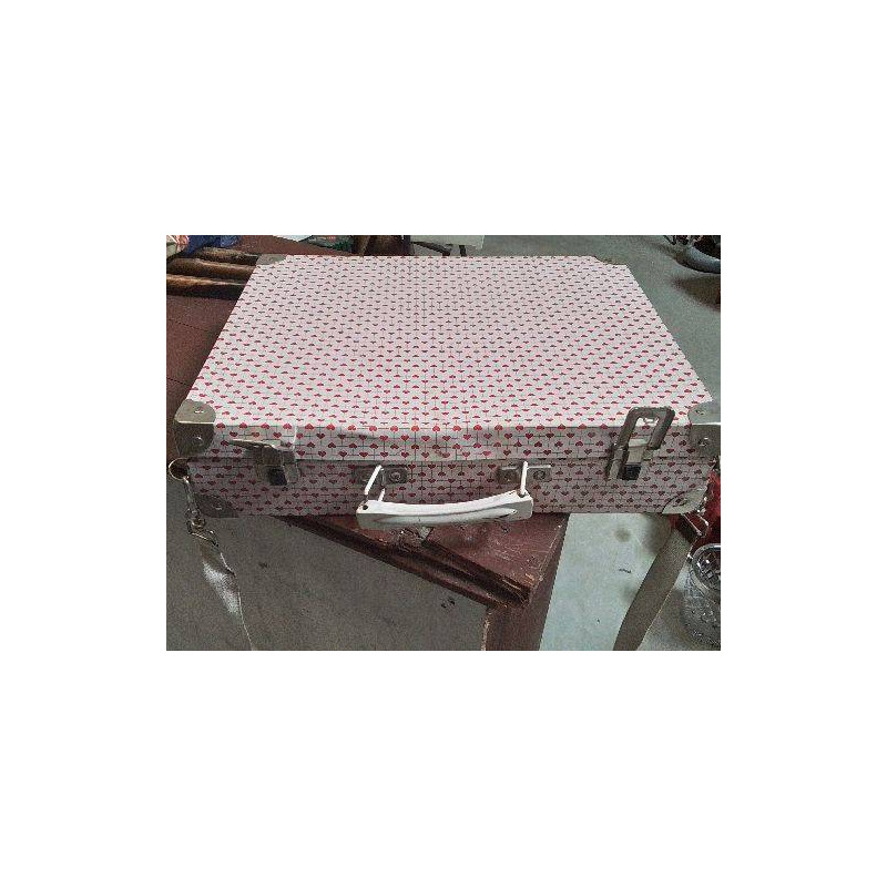 VALISETTE METAL VINTAGE CARTACHIC PIERRE HENRY+LANIERE ACC