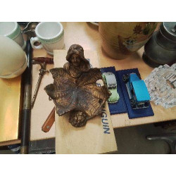 VIDE POCHE BRONZE BUSTE FRANCE