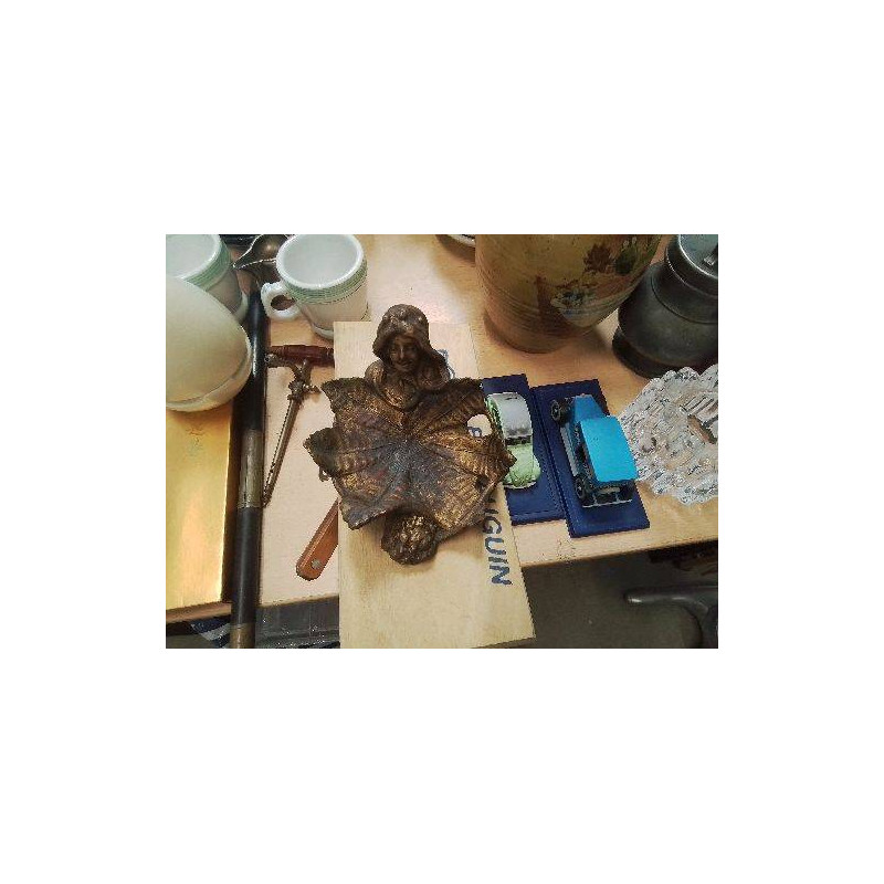 VIDE POCHE BRONZE BUSTE FRANCE