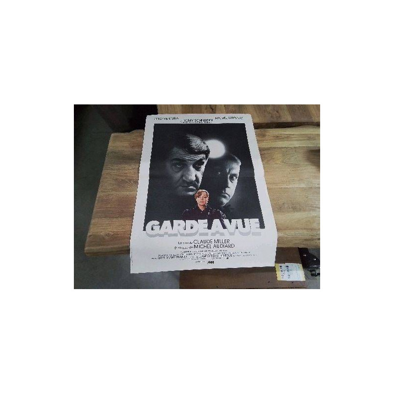 AFFICHE GARDE A VUE  39 X 55