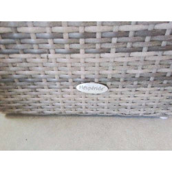 POUF CARRÉ RHODES HESPERIDE AVEC COUSSIN 