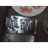 LOT PORTE COUTEAUX VERRE METAL X 12