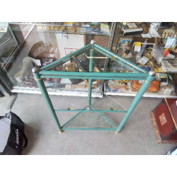 ETAGERE D’ANGLE METAL VERT...