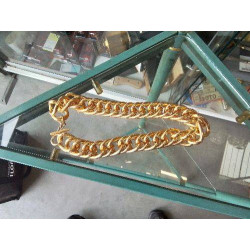 COLLIER DORÉ FANTAISIE GM