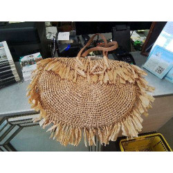 SAC TRESSÉ RAPHIA 