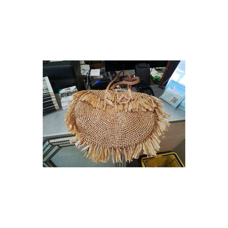 SAC TRESSÉ RAPHIA 