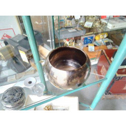 CACHE POT DORÉ 