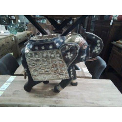 STATUETTE ÉLÉPHANT CUIVRE GM 65X60