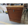 CLASSEUR A RIDEAUX CHENE ANCIEN 93X43X117 CLÉ A4
