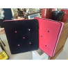 ASSISE DOUBLE FACE NOIR ROSE