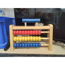 JEU BOIS ENFANT BOULIER