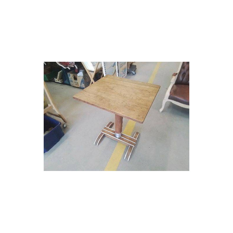 TABLE GUERIDON CHENE