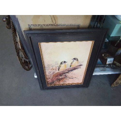 TOILE OISEAUX BRANCHE TOUR...