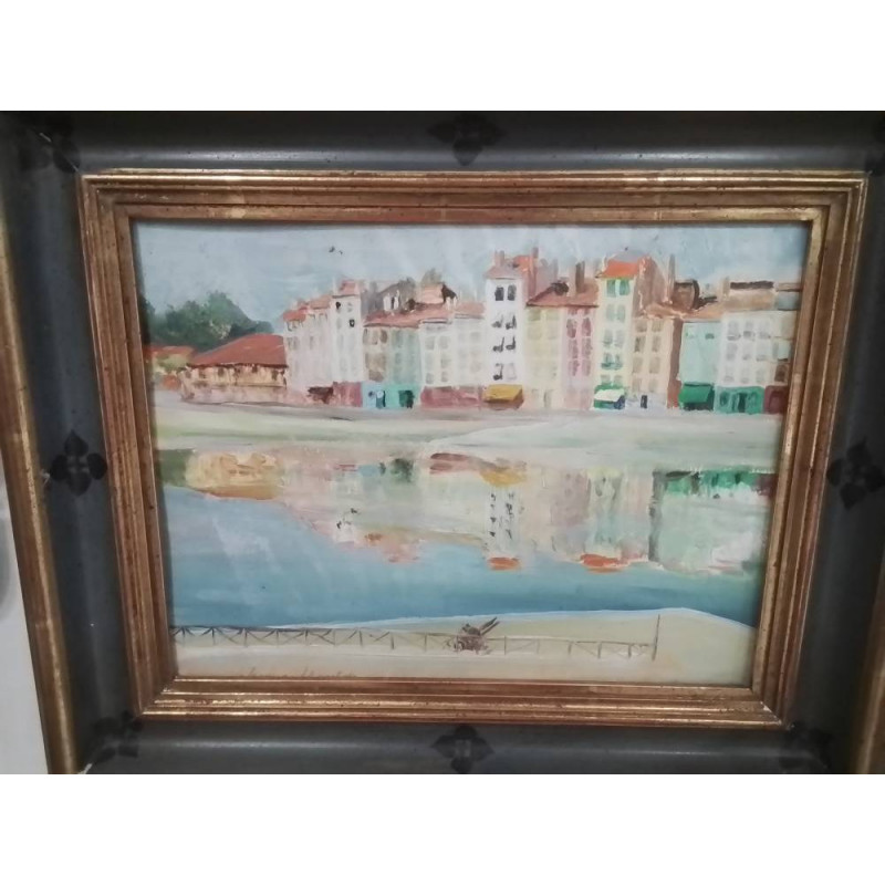 TABLEAU PEINTURE JACQUES LIGNIER BAYONNE