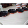 LOT 4 MOULES TARTELETTES METAL
