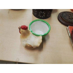 POT DÉCOR POULE